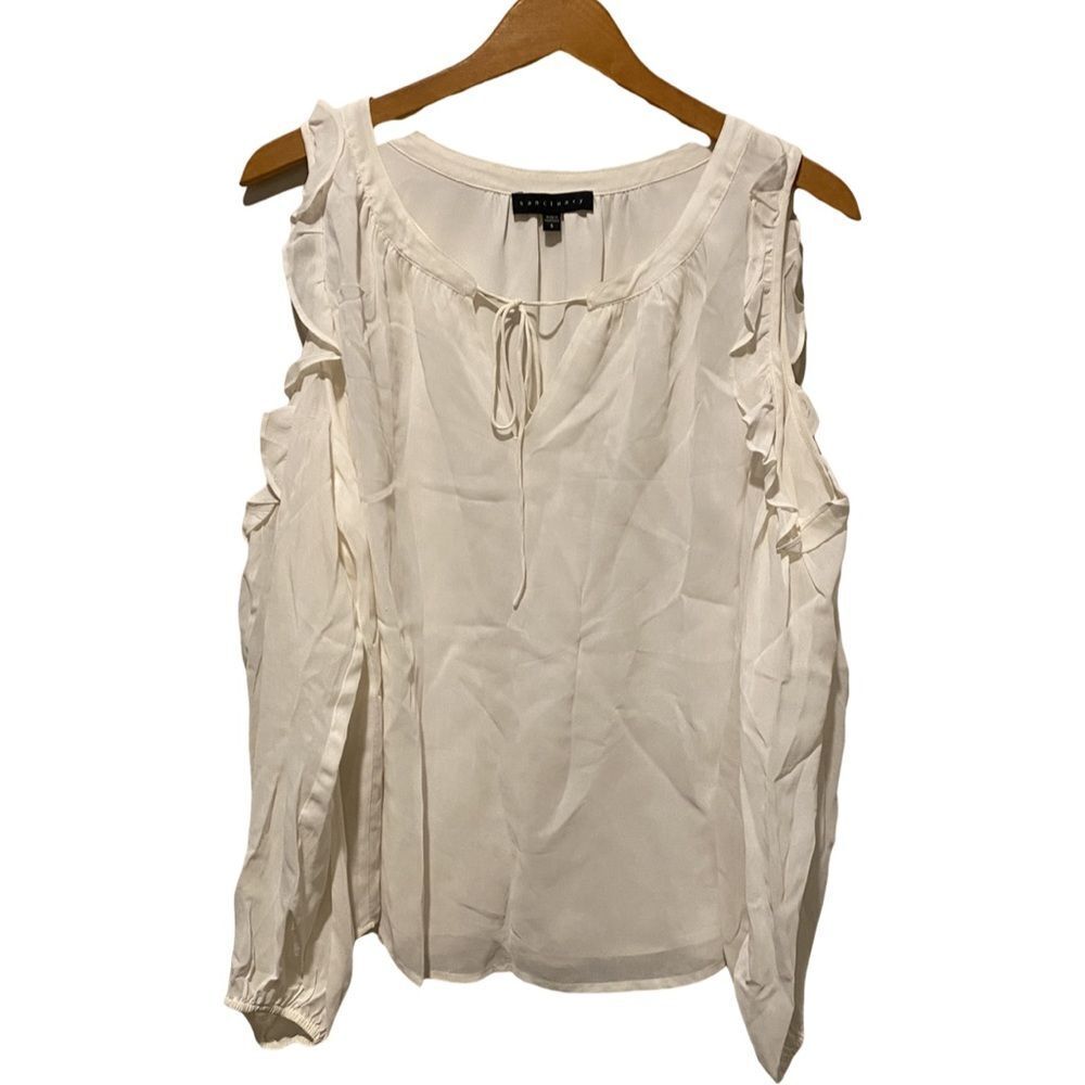 EUC Sanctuary BLAIRE Cold Shoulder blouse SMALL